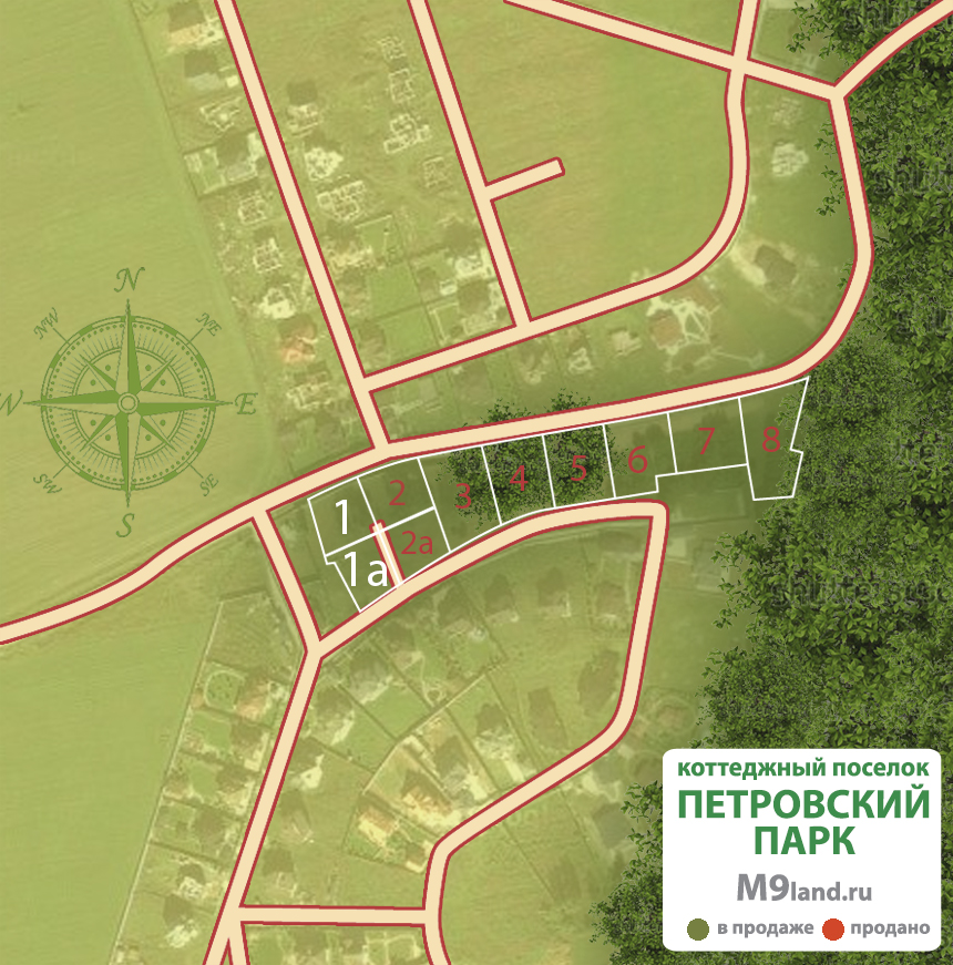 План поселка Петровский Парк, схема поселка Петровский Парк План поселка Петровский Парк, схема поселка Петровский Парк