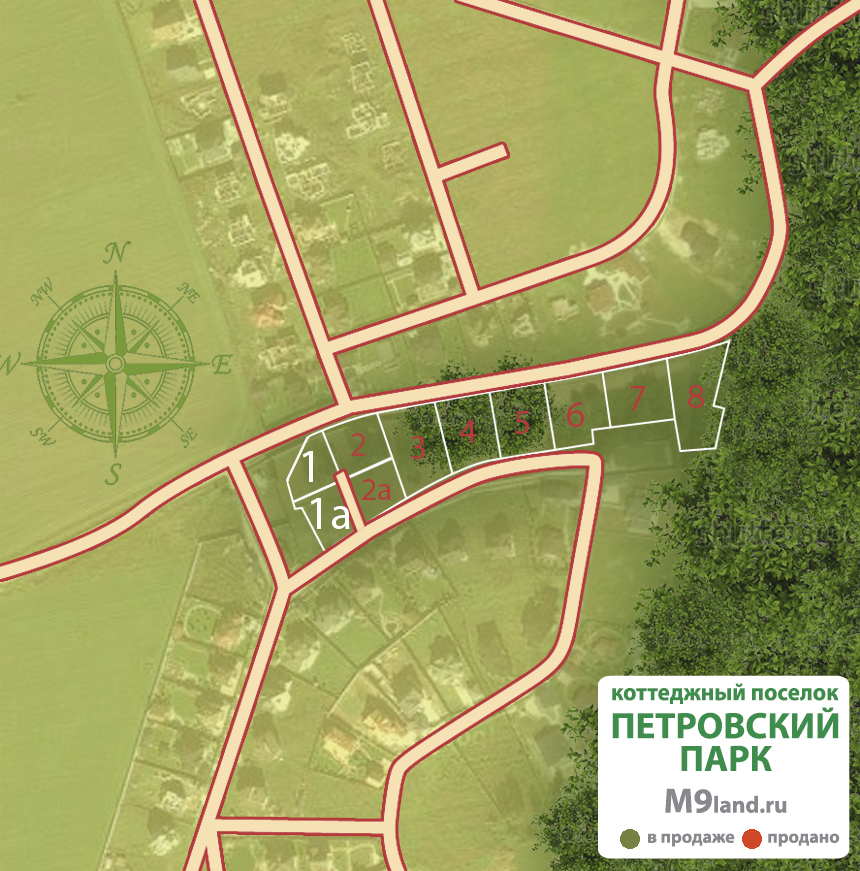План поселка Петровский Парк, схема поселка Петровский Парк План поселка Петровский Парк, схема поселка Петровский Парк